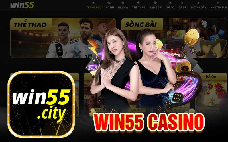 Casino trực tiếp xanh chín từ Win55